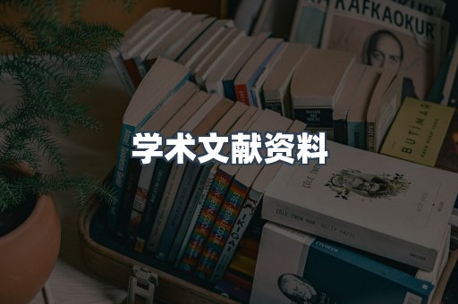 学术文献资料